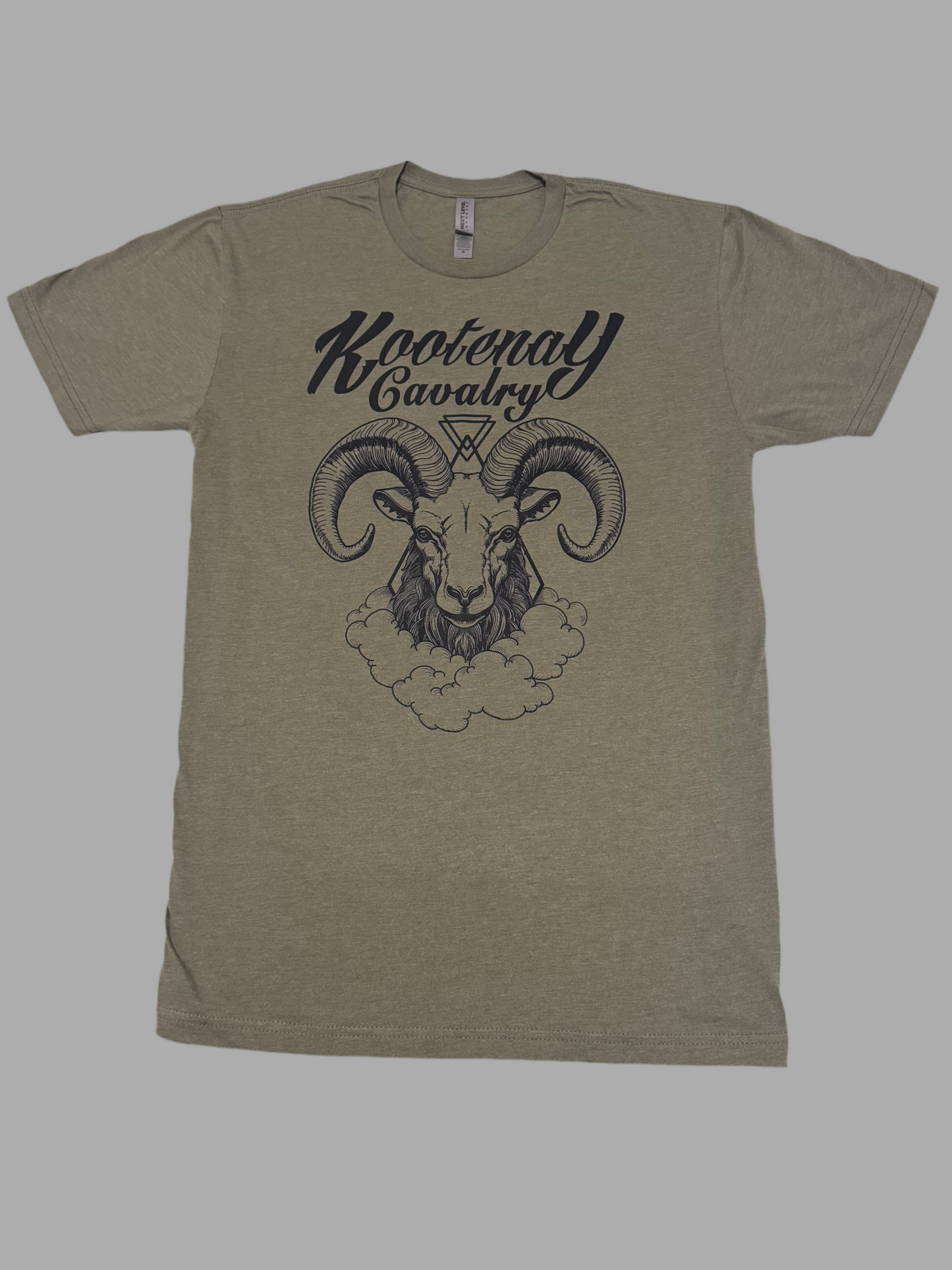 Mens Kootenay Cavalry Sheep T-Shirt Green