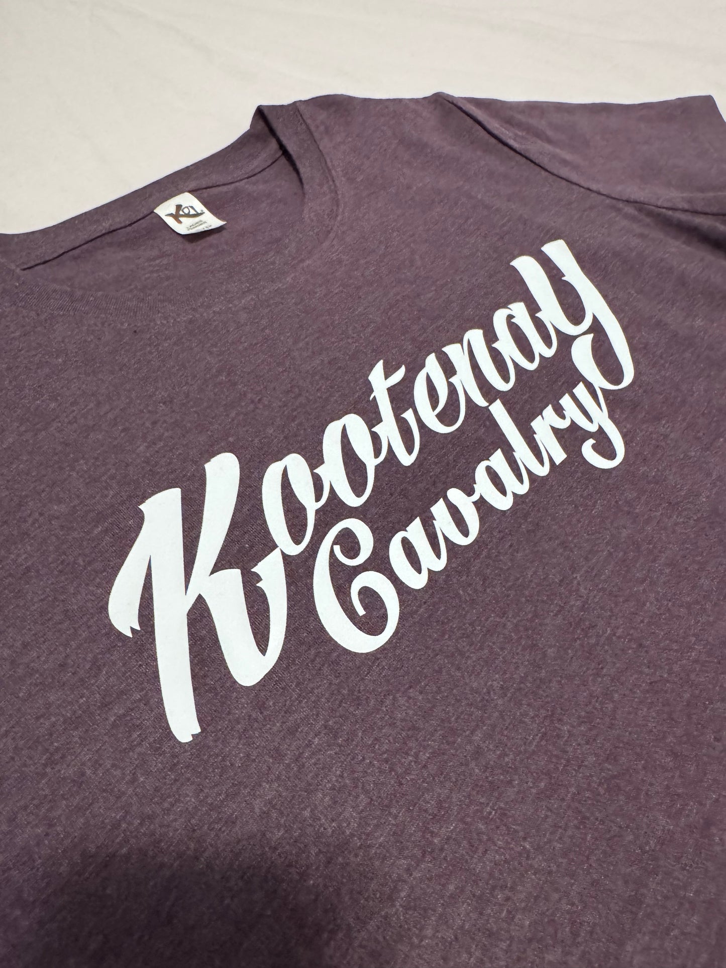 Ladies Kootenay Cavalry T-Shirt Purple