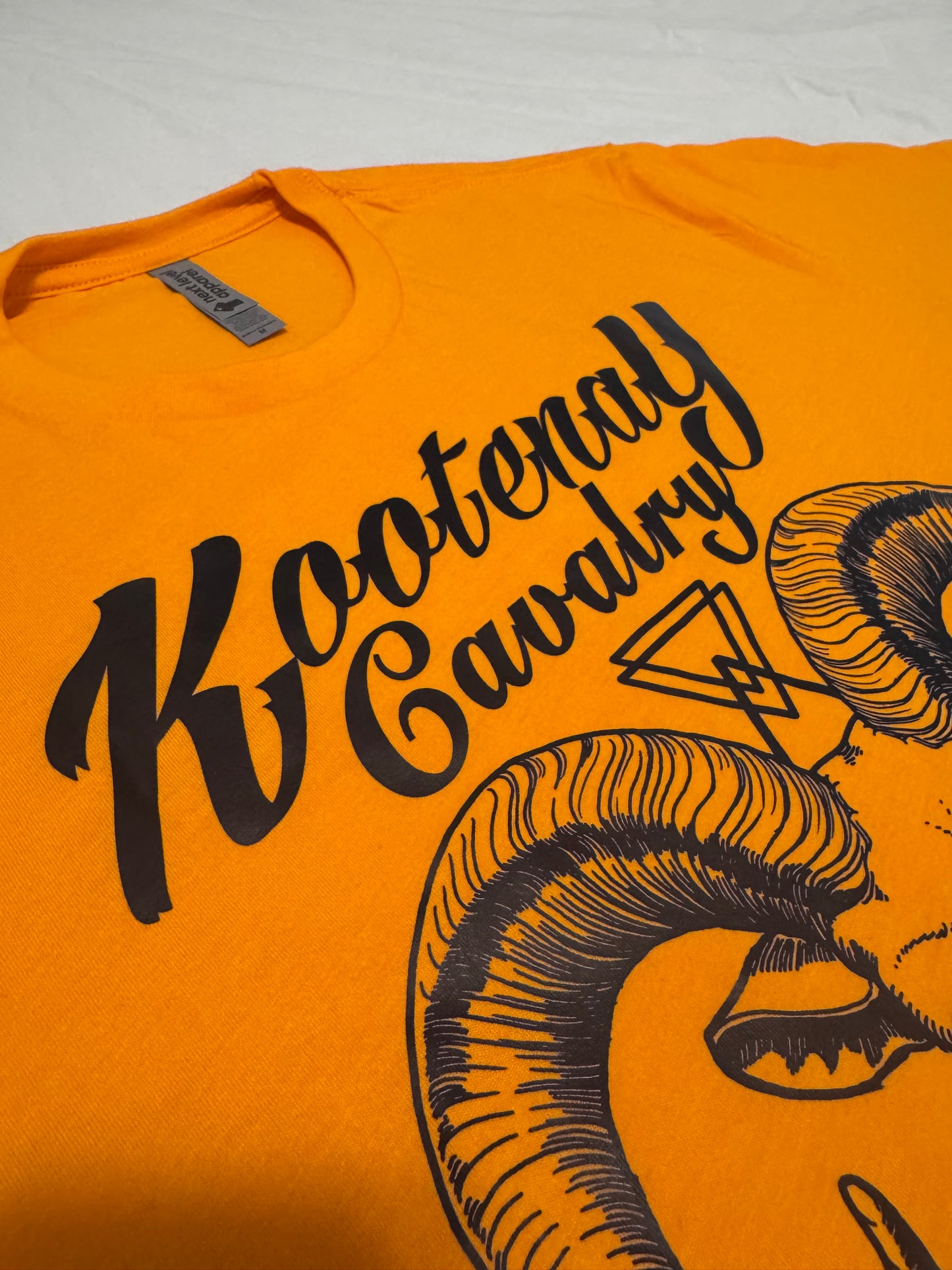 Mens Kootenay Cavalry Sheep T-Shirt Orange