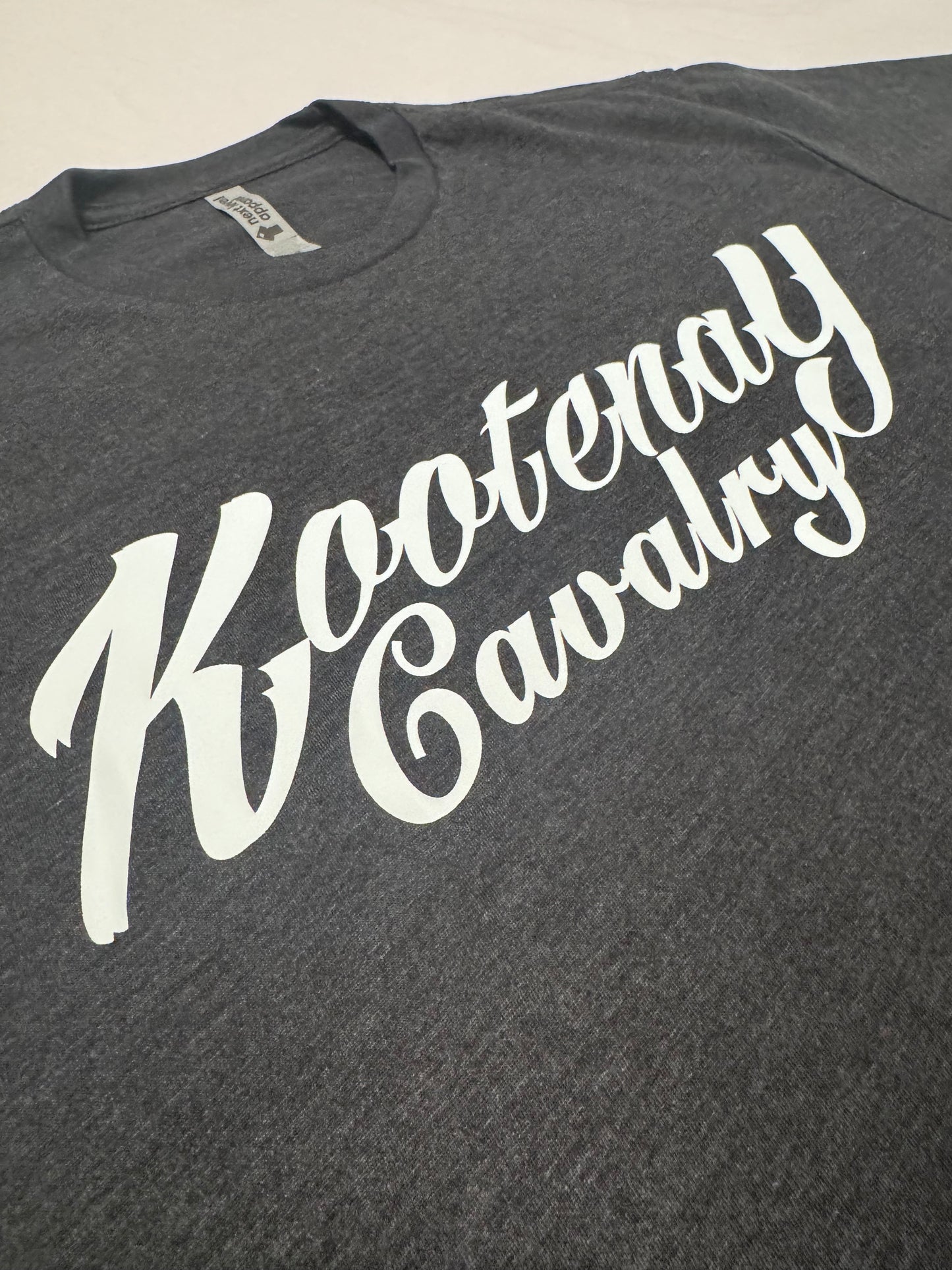 Mens Kootenay Cavalry T-Shirt Charcoal