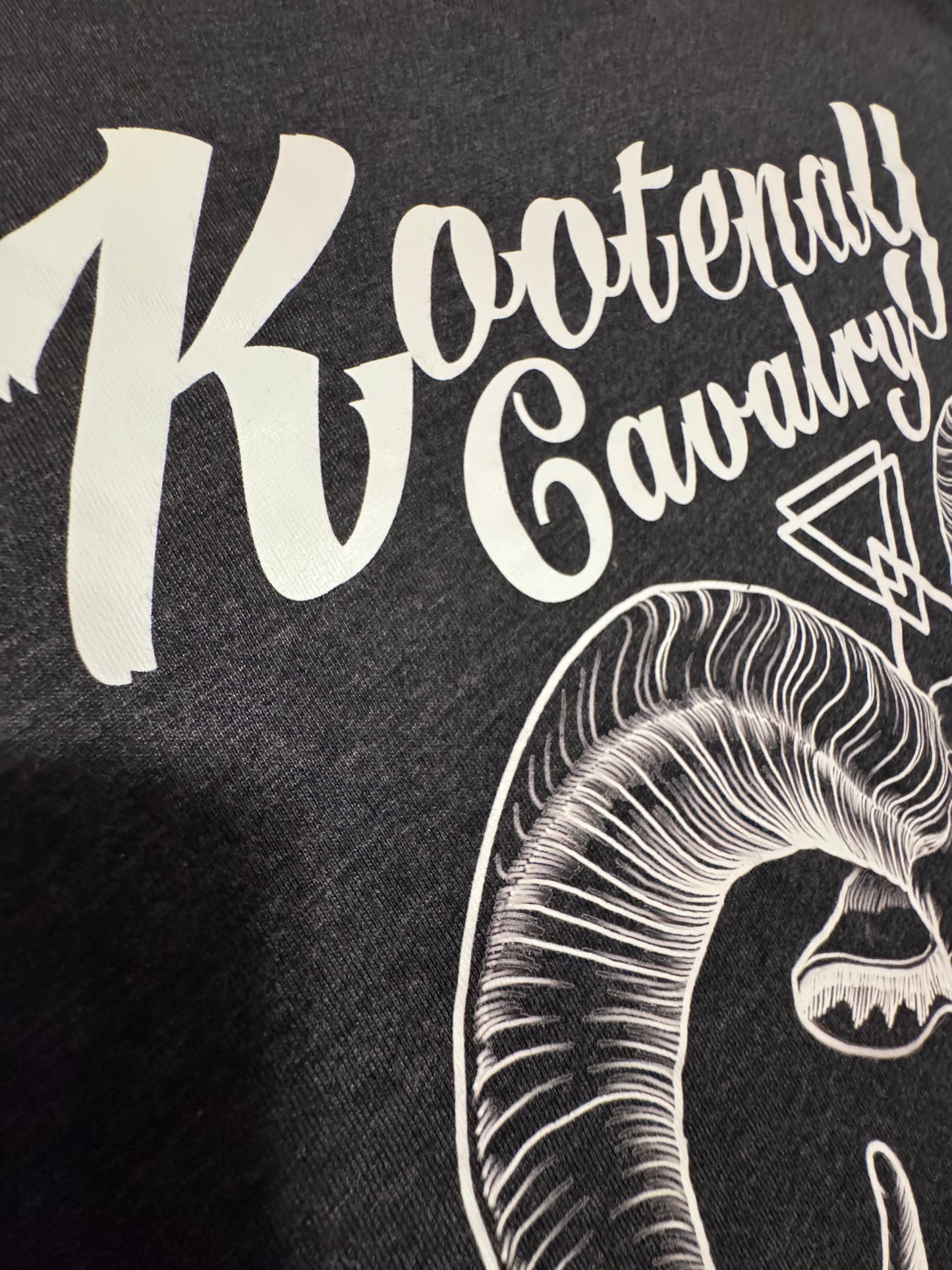 Mens Kootenay Cavalry Sheep T-Shirt Charcoal