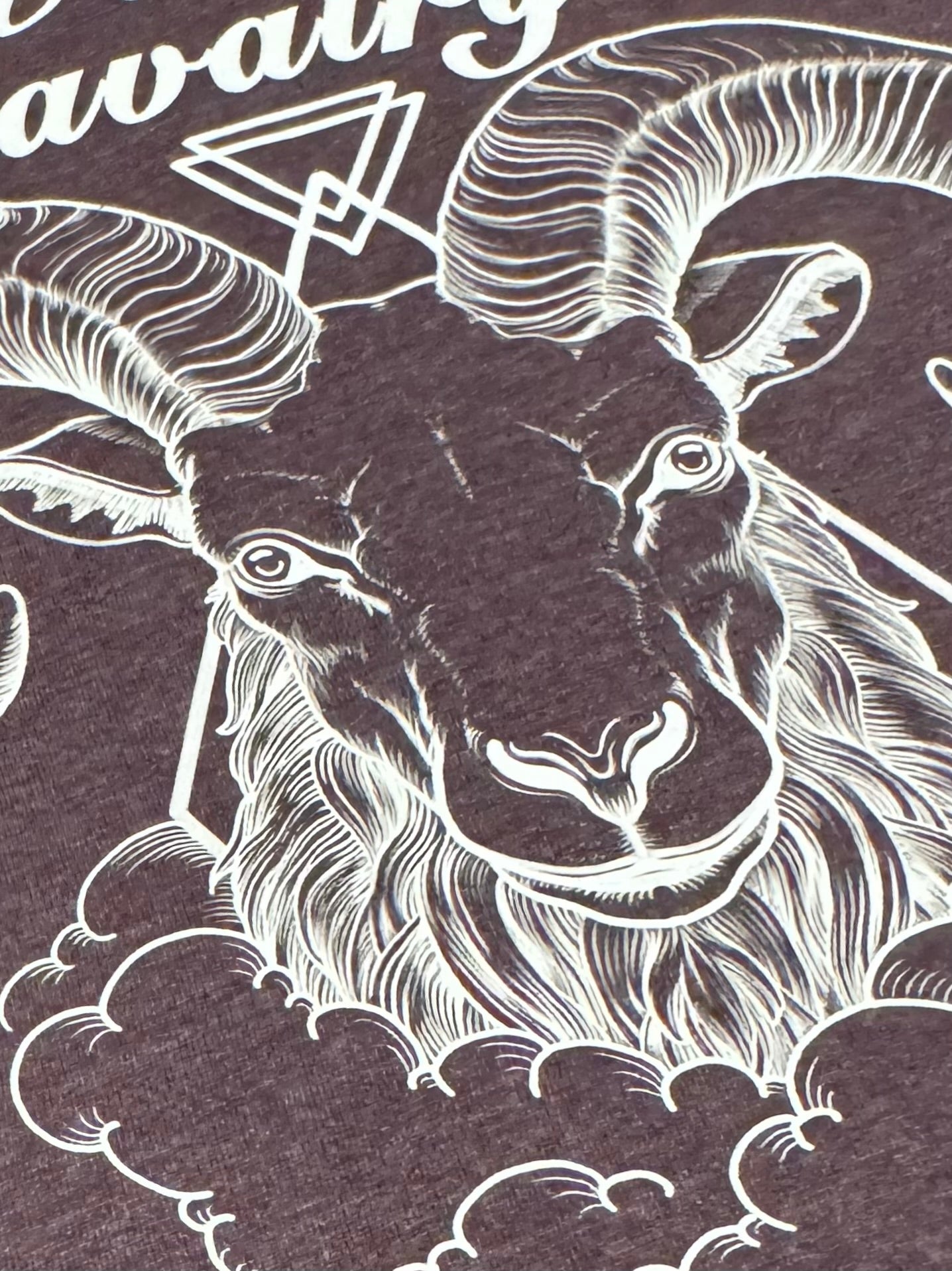 Ladies Kootenay Cavalry Sheep T-Shirt Purple
