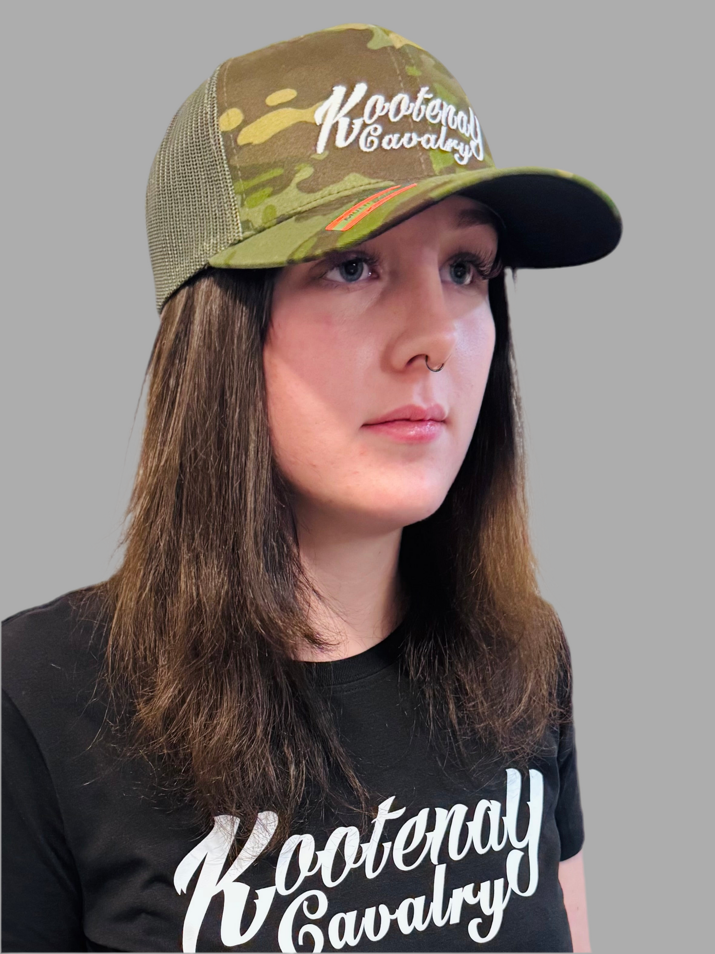 Kootenay Cavalry Hat Tropical Camo Mesh Snap Back