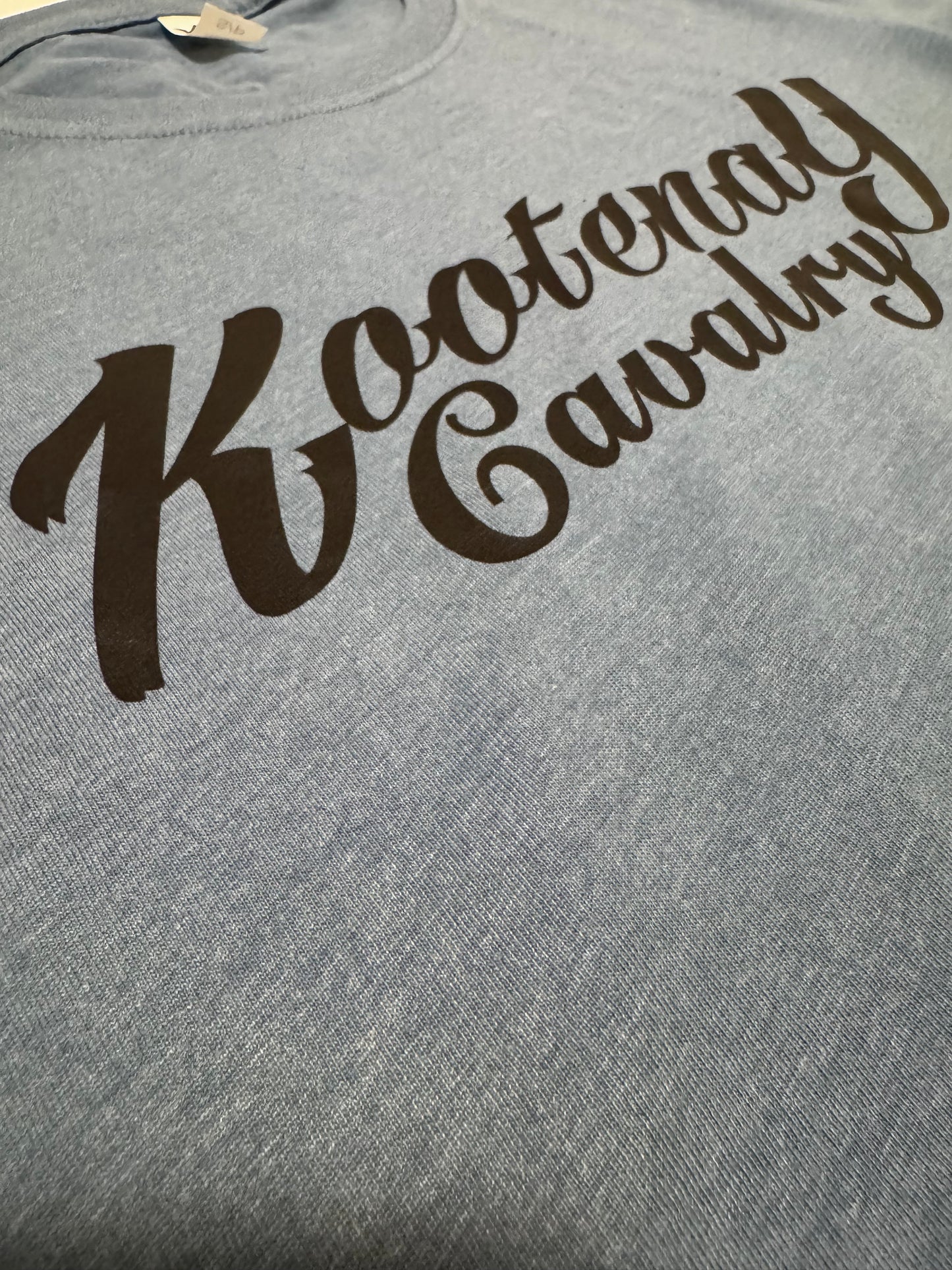 Ladies Kootenay Cavalry T-Shirt Blue