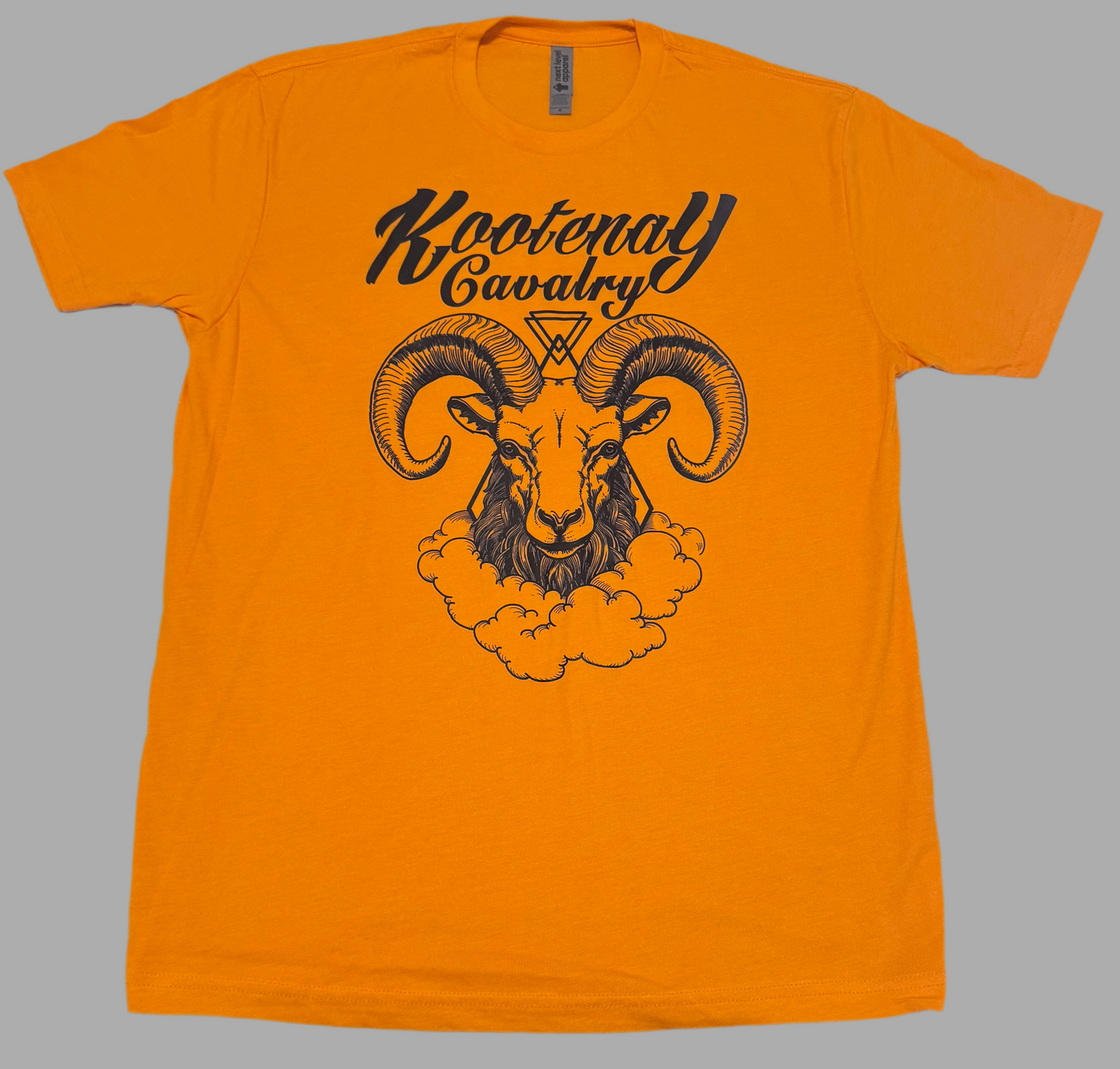Mens Kootenay Cavalry Sheep T-Shirt Orange