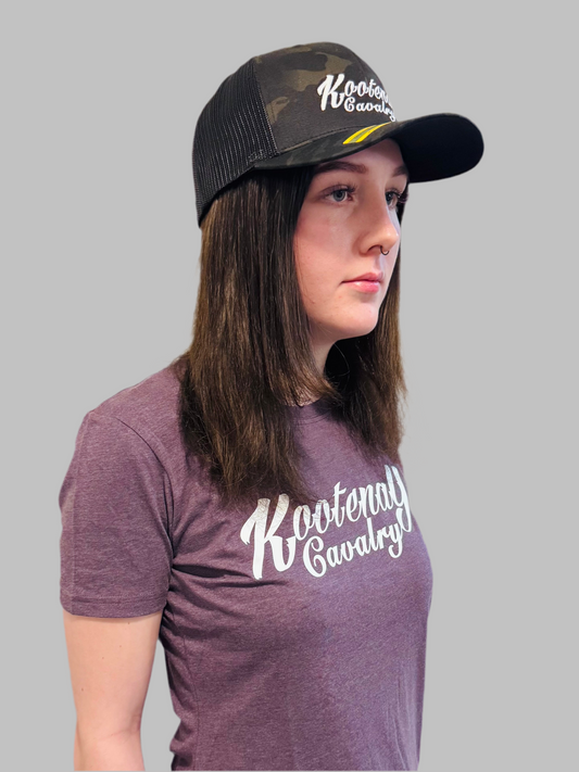 Ladies Kootenay Cavalry T-Shirt Purple
